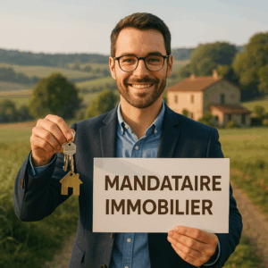 20250828 1857 Mandataire Immobilier Campagne simple compose 01k3rsq84rf8bs1wx7xy6ym86v