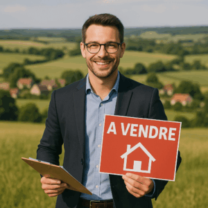 20250828 1857 Mandataire Immobilier Campagne simple compose 01k3rsq84tecmvxaxaj8a93zw6